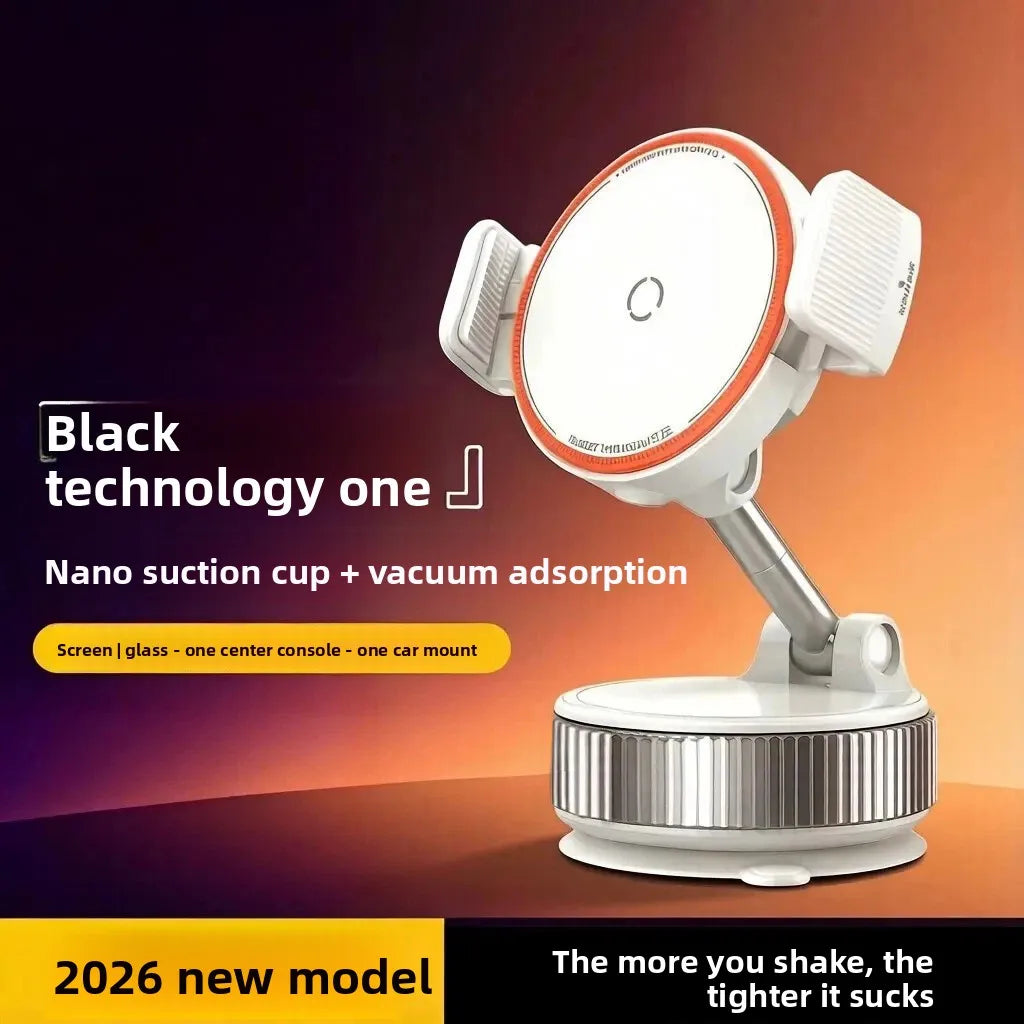Rotatable Folding MagSafe Car Phone Mount – Suction Cup