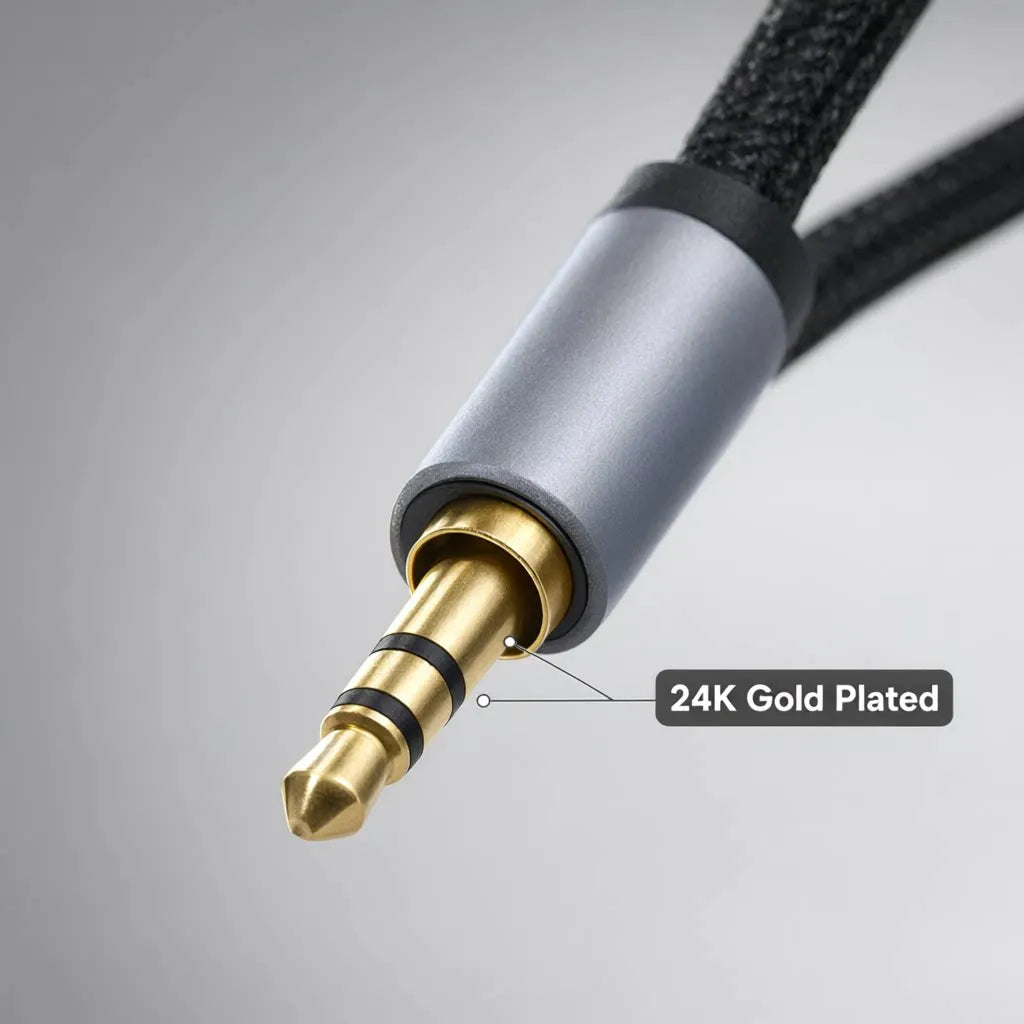 3.5mm to 2-RCA Audio Splitter Cable | AUX to RCA Stereo