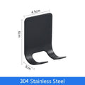 No-Drill Wall Razor & Shaver Holder – Bathroom Hook Organizer