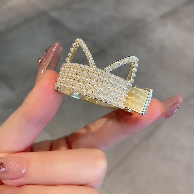 Metal Hair Claw Clip – Korean Ponytail Hairpin for Women