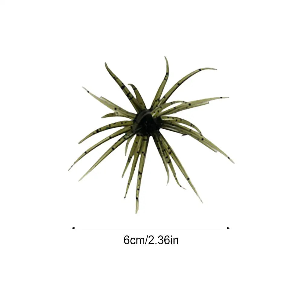 Sea Urchin Soft Silicone Fishing Lure 2 Pack – Bass & Saltwater