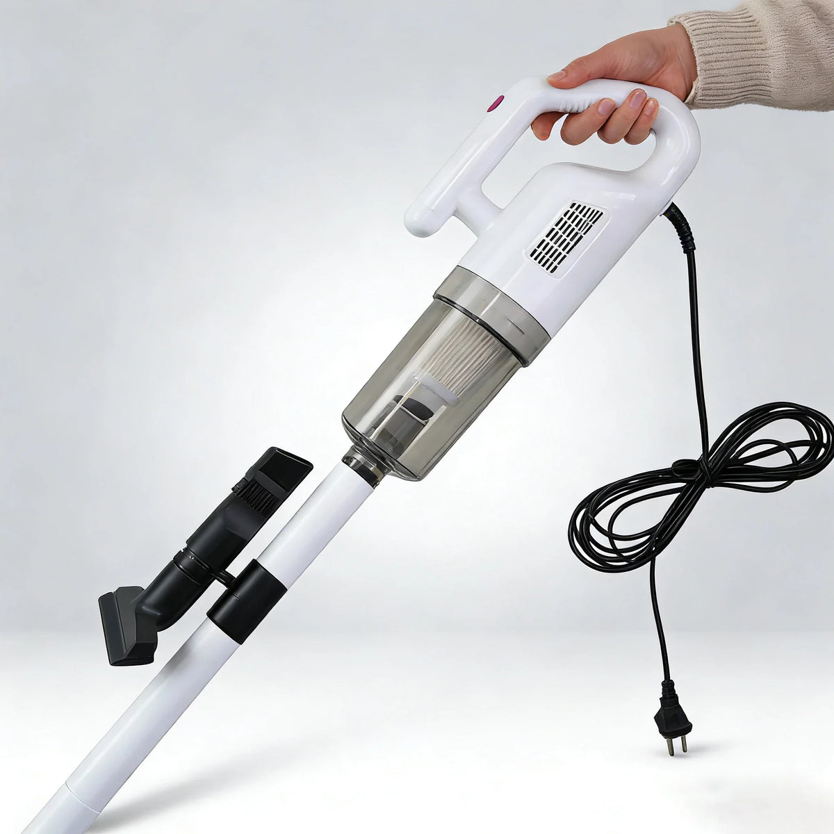 Wireless Handheld Bagless Vacuum – 22kPa 60-Min Battery Runtime