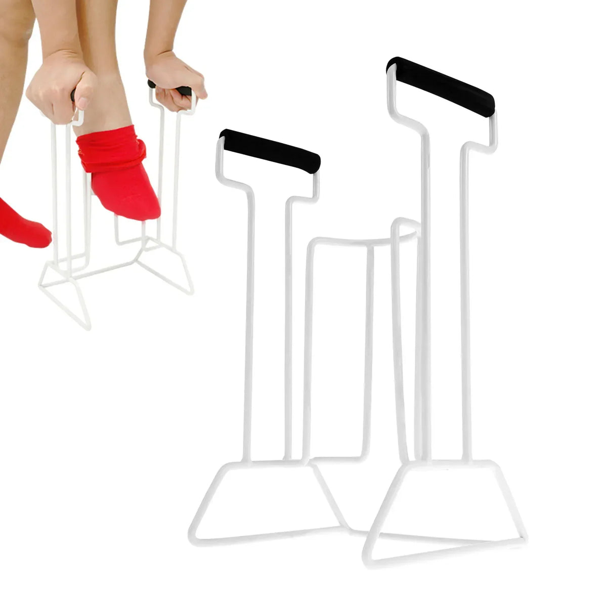 Large Stocking Donning Aid Tool – Easy Sock Helper for Seniors