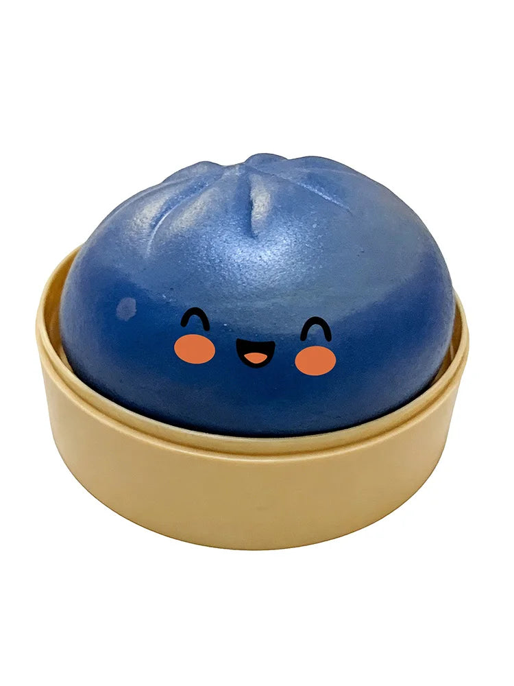 Steamer Bun Squishy Slow Rising Squeeze Toy | Desk Ornament