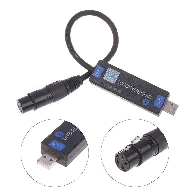 Wireless Bluetooth DMX Controller – USB Android Stage Light