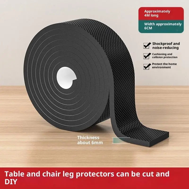 Non-Slip Self-Adhesive Rubber Furniture Pads – Floor Protectors