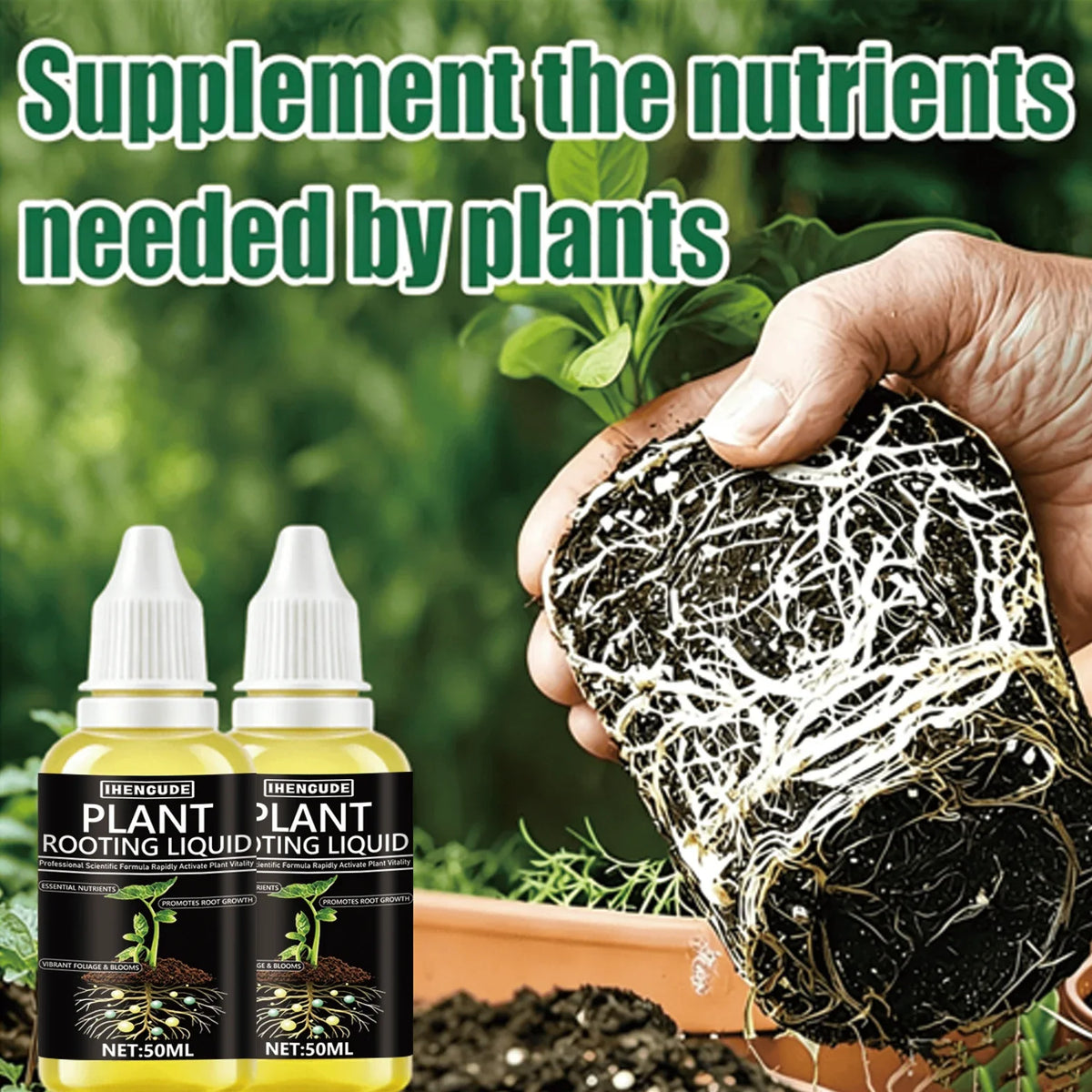 Plant Rooting Agent – Stimulate Germination & Root Growth