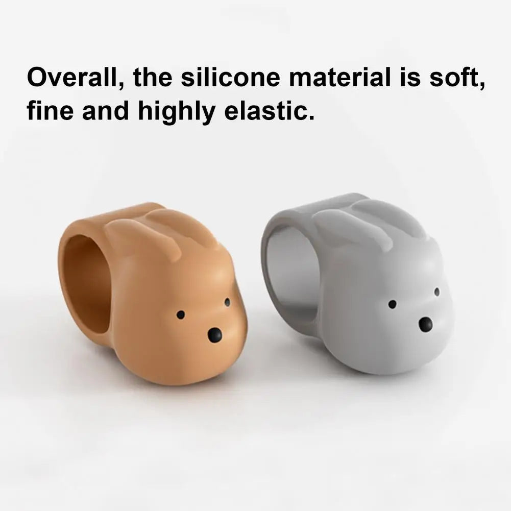 Animal Silicone Door Handle Cushion & Wall Protector Bumper