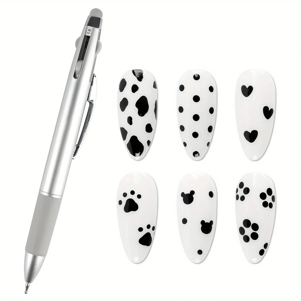 5-in-1 Nail Dotting Pen Set | Ballpoint Nail Art Tool
