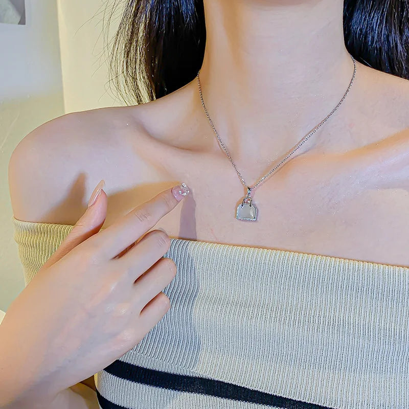 Cat's Eye Stone Pendant Necklace – Minimalist Gold Choker