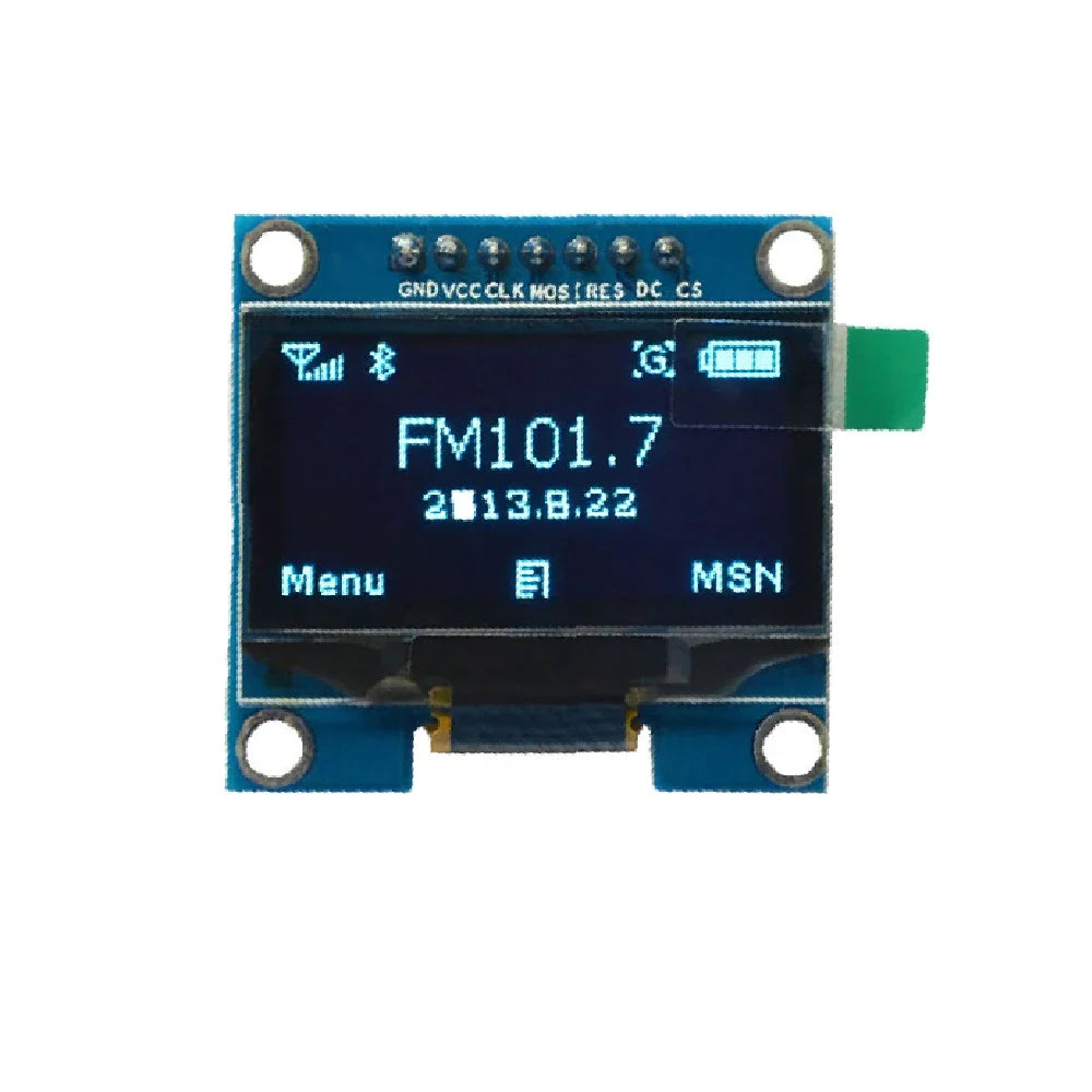 1.3" OLED Display Module 128×64 SSH1106 I²C SPI 3.3–5V