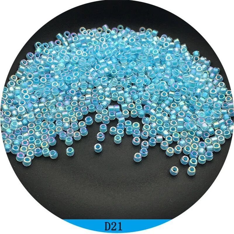 Miyuki Delica 2mm Glass Beads 500Pcs – 18 Colors for DIY