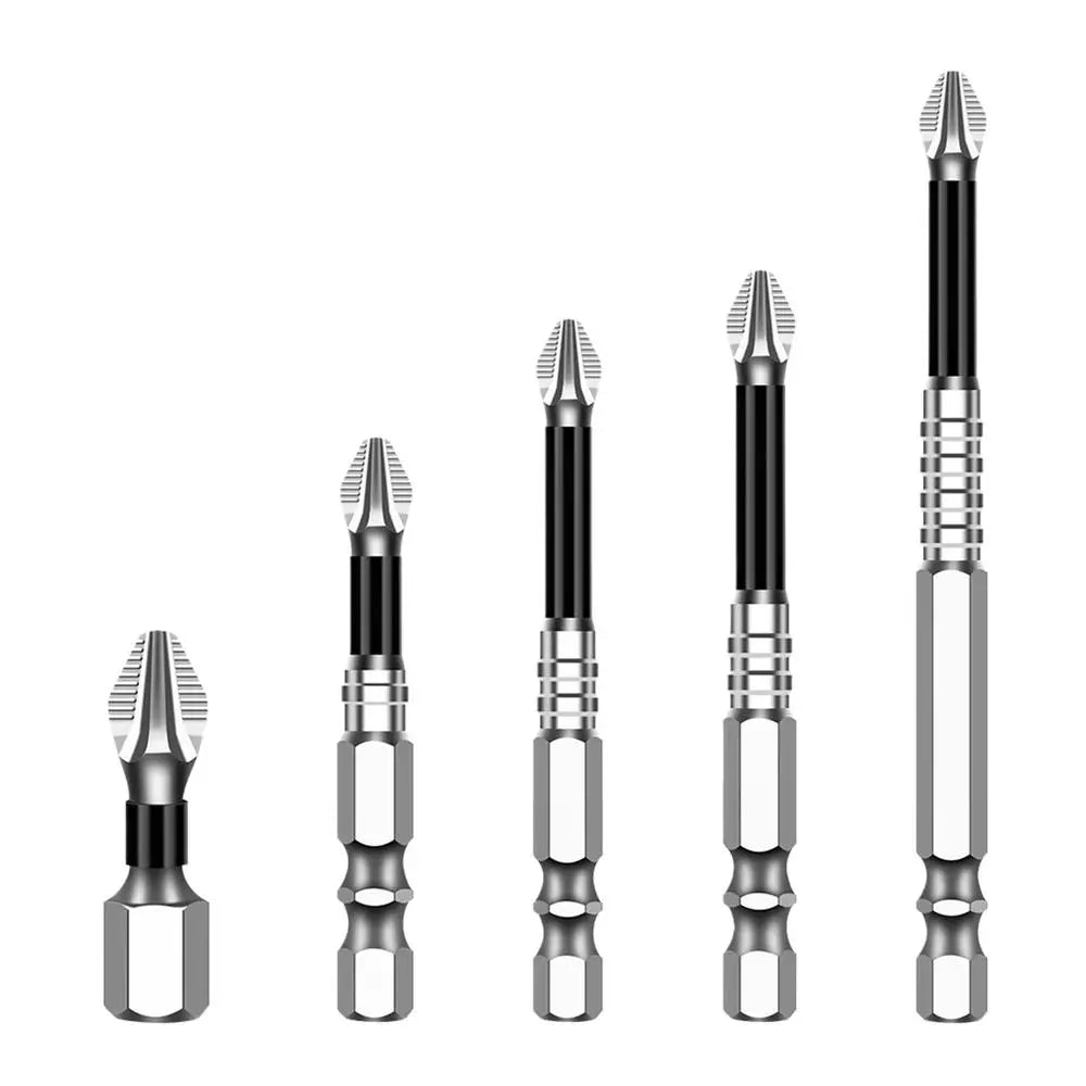 K5 Magnetic Screwdriver Bit Set – 5-Piece Alloy Steel Bits