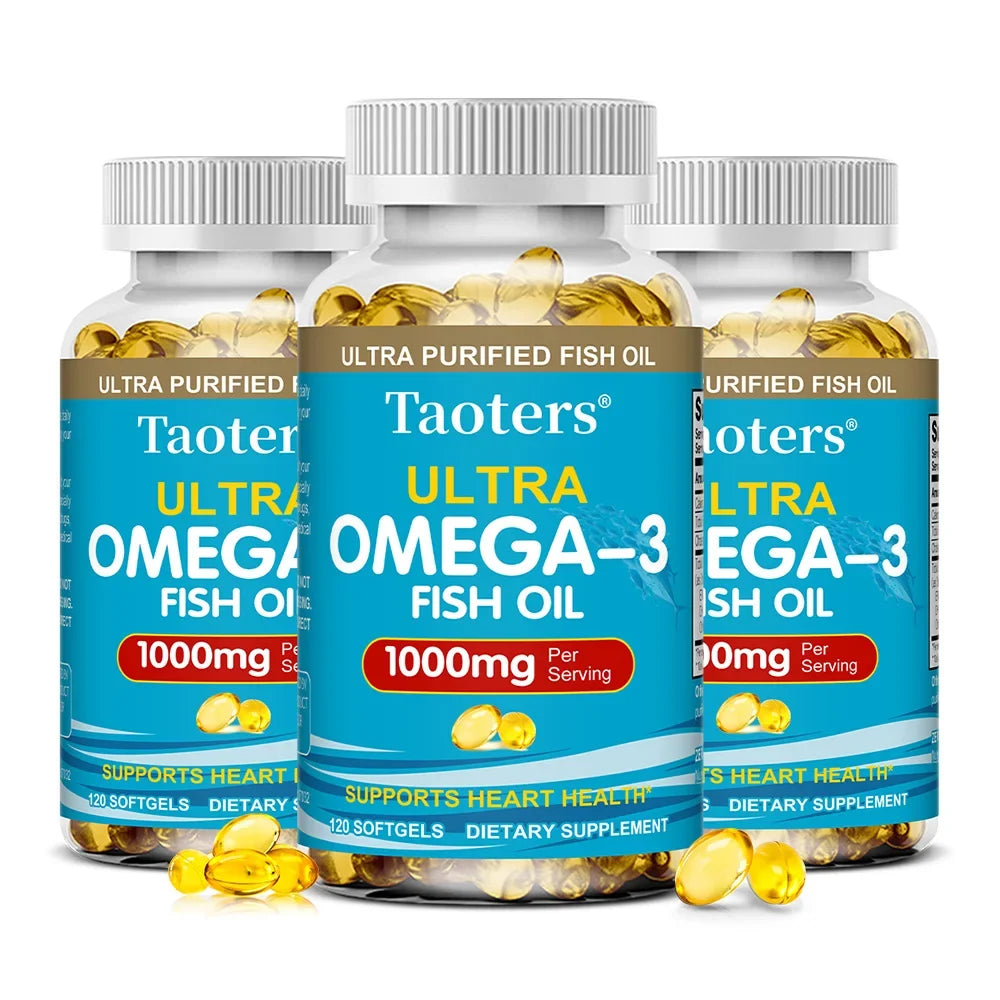 STRESSXCEL Triple Strength Omega-3 Fish Oil – EPA & DHA