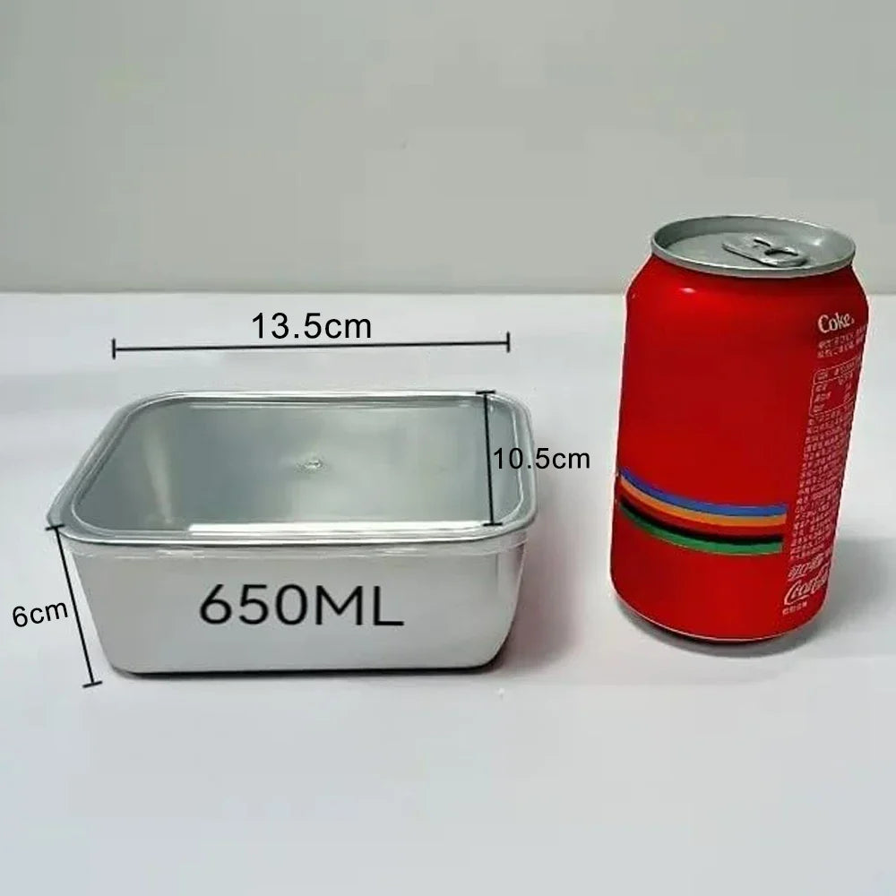 Stainless Steel Airtight Food Storage Container with Lid