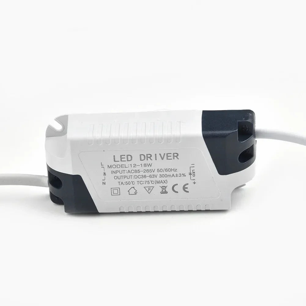 LED Driver 300mA AC 85-265V Lighting Transformer 1W–18W