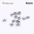 50Pcs 18K Gold Plated Crimp Beads & Covers | DIY Jewelry Findings