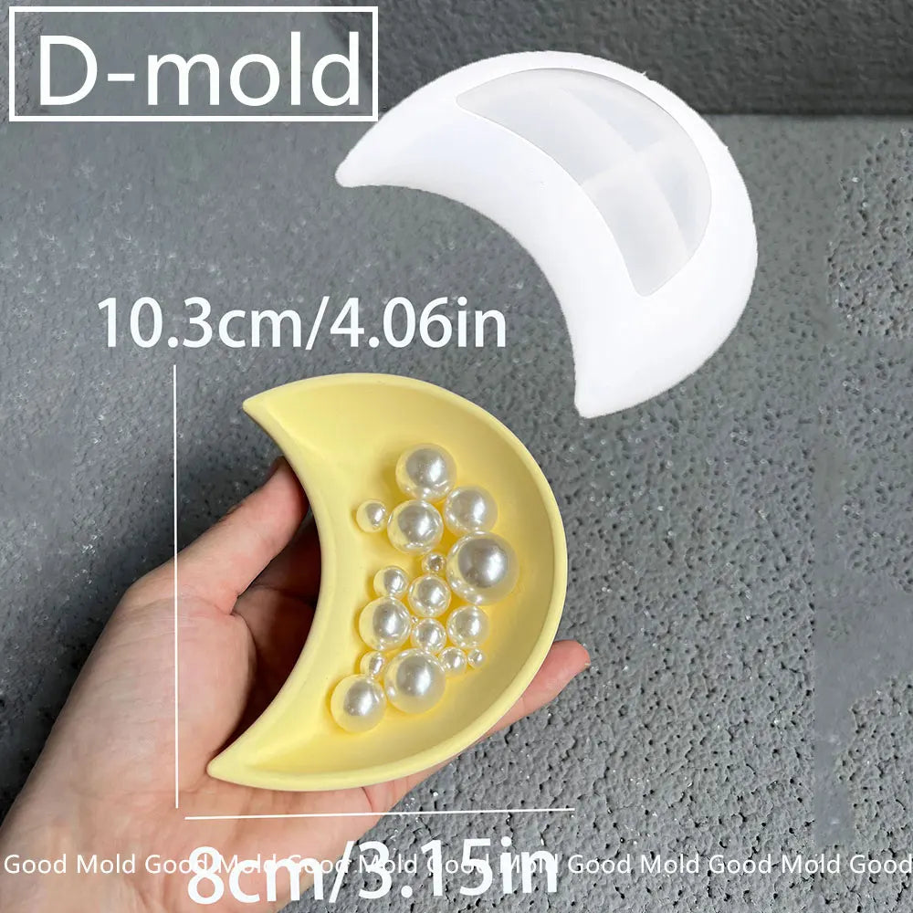 Shell Conch Jewelry Tray Silicone Mold – DIY Resin Casting