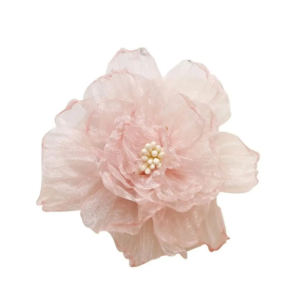 Organza Fabric Flower 75mm – Wedding & DIY Accessories