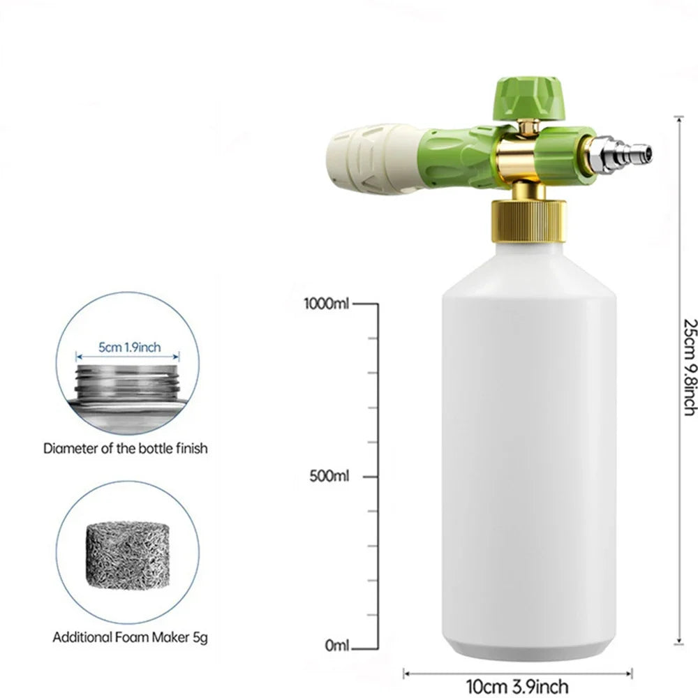 Snow Foam Cannon Lance – Adjustable Car Wash Spray Gun
