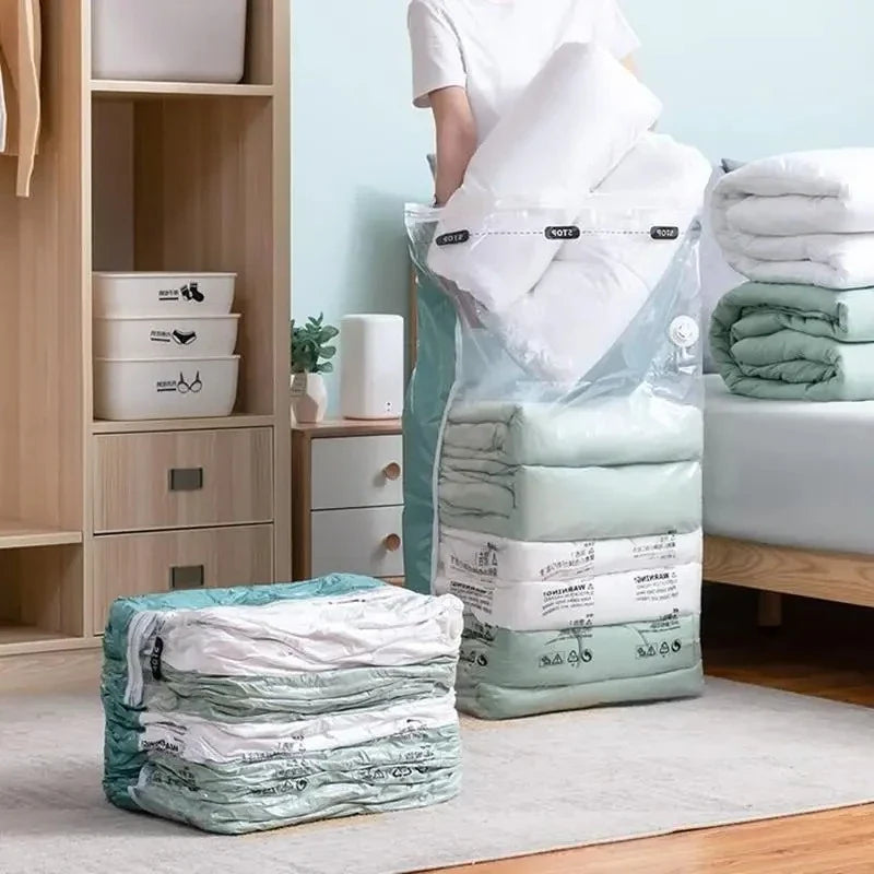 Extra Large No-Pump Vacuum Storage Bags | Clothes & Bedding
