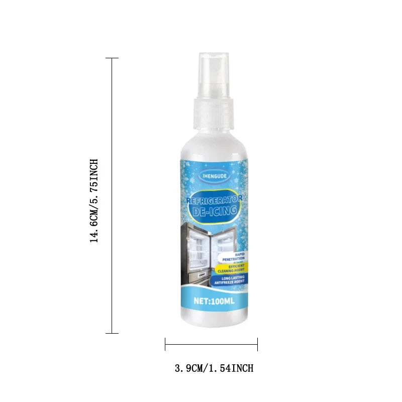 Refrigerator De-Icer & Defroster – Fast Ice Melting Solution