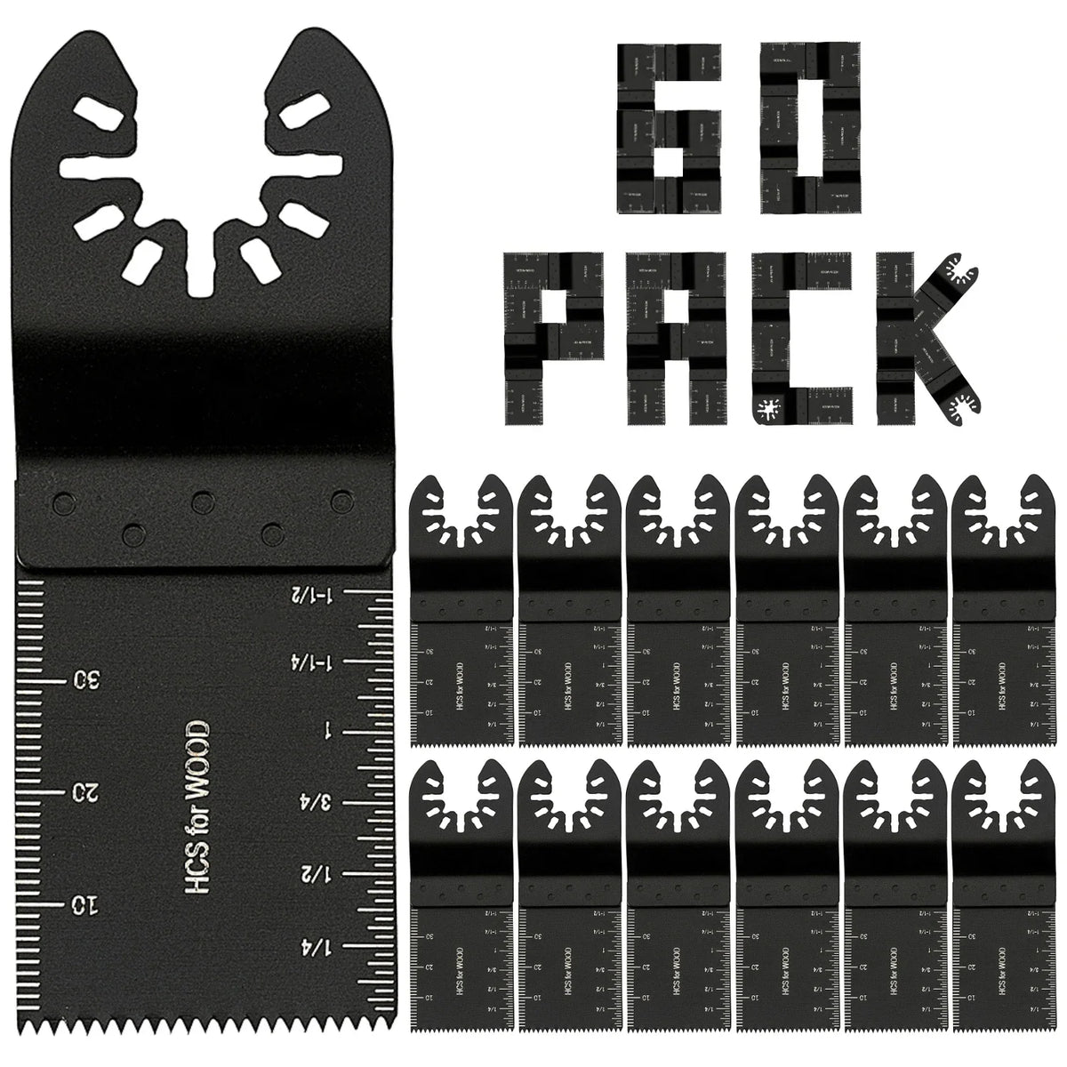 Oscillating Multi-Tool Saw Blades – Wood Metal Plastic