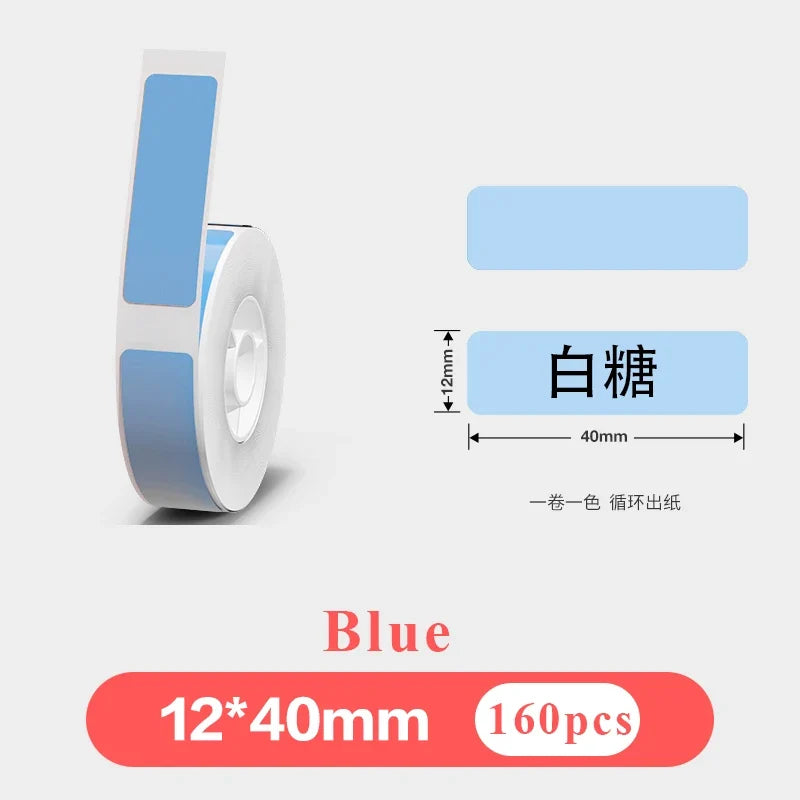 Thermal Label Tape 12x40mm 160pcs – Phomemo D30 Compatible