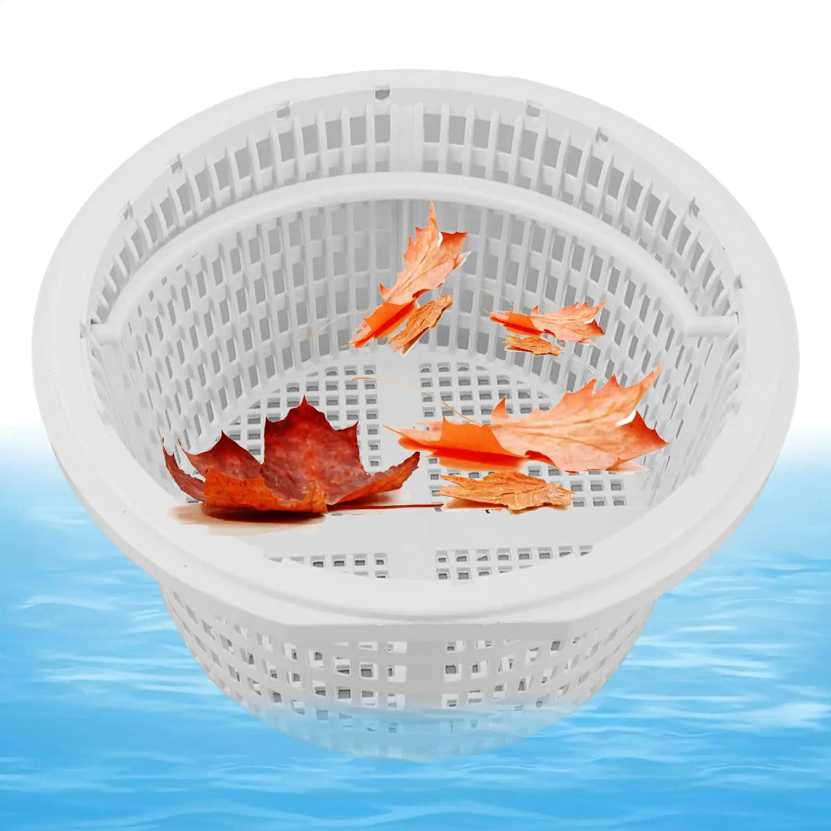 Pool Skimmer Basket with Handle – PVC Replacement for Pools