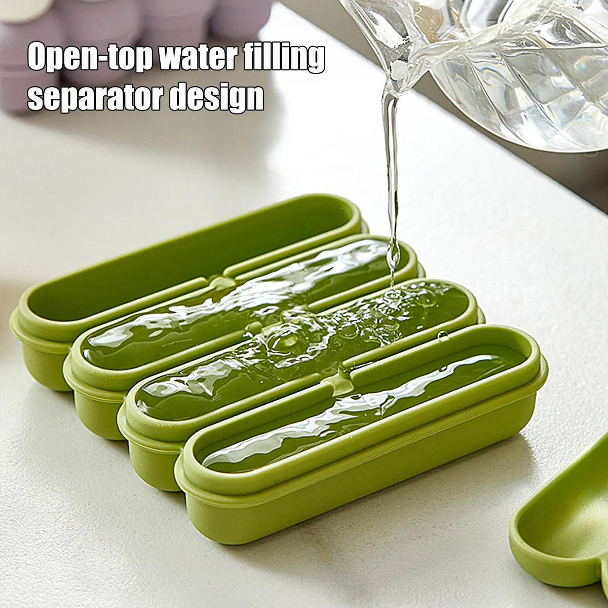 Silicone Ice Stick Tray Mold for Cocktails, Whisky & Bottles