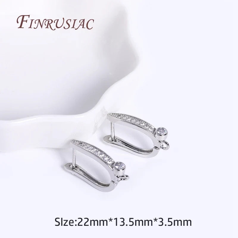 Sunflower Earring Hooks 18K Gold Plated DIY Jewelry Findings