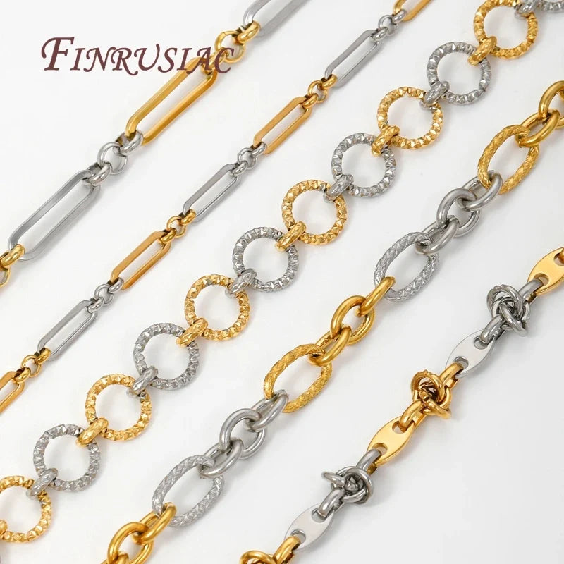 Gold-Plated Brass Chain – Cable Curb O Link | DIY Jewelry Making