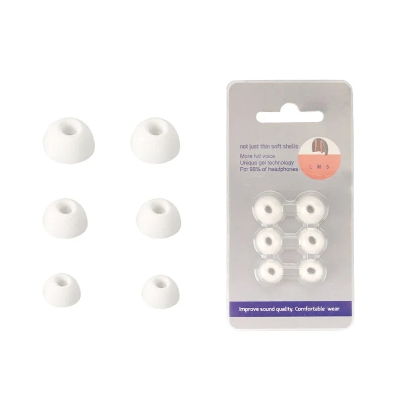 Silicone Ear Tips for Nothing Ear 2 & Ear 1 – 6-Pack