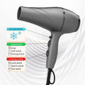 Professional Salon Hair Dryer 2200W Far-Infrared Anion Low Noise