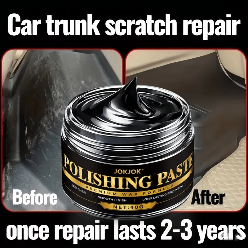 Auto Renovation Paste – Plastic, Leather & Rubber Polish Wax