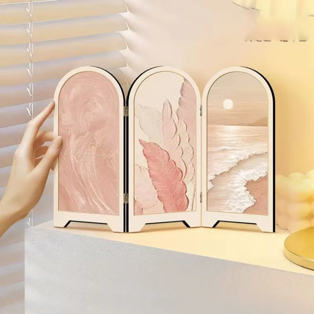 Miniature Folding Screen 1:12 Scale – Chinese Retro Dollhouse