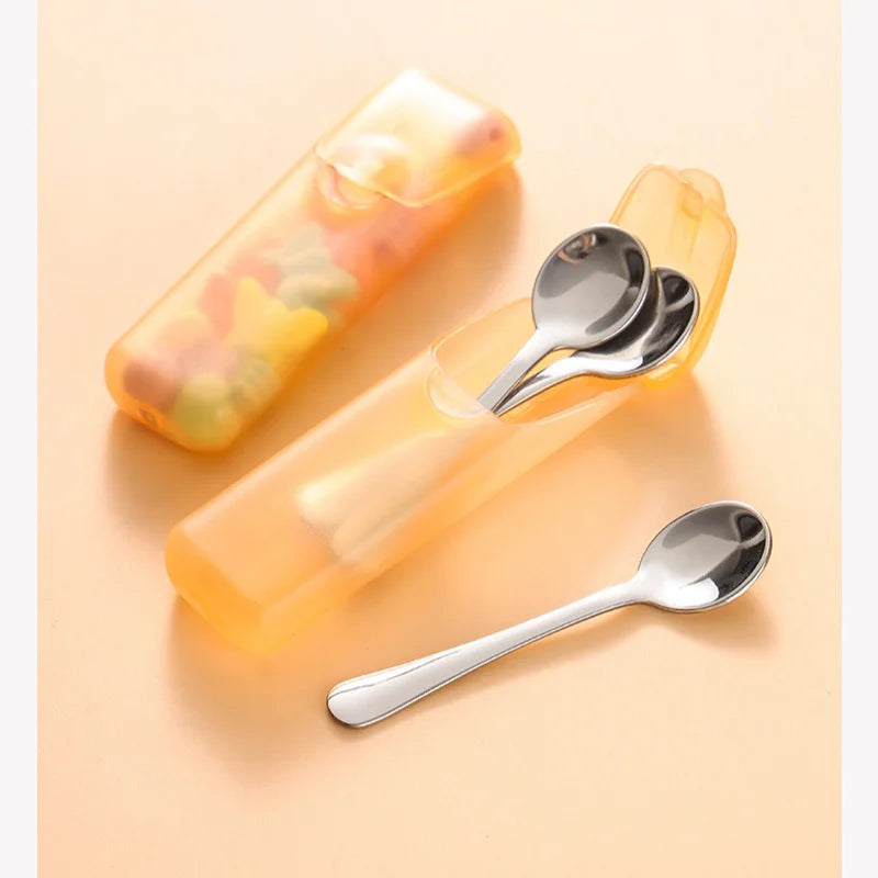 4Pcs Mini Toothpick Storage Box with Lid – Travel Organizer