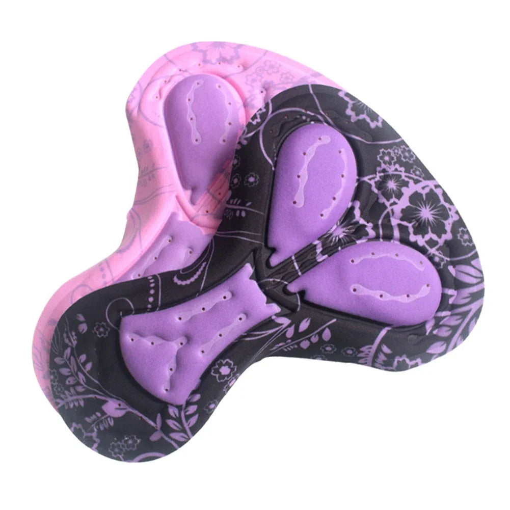 Women's Soft Foam Bike Saddle Cover – Breathable MTB Cushion