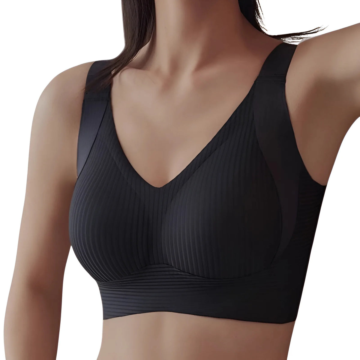 Women's Wireless Minimizer Bra – Seamless Full Coverage