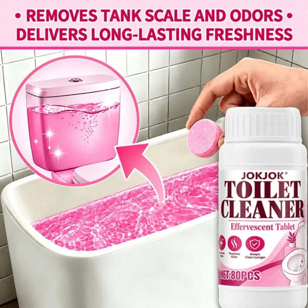 JOKJOK Toilet Bowl Cleaner Tablets – Continuous Release