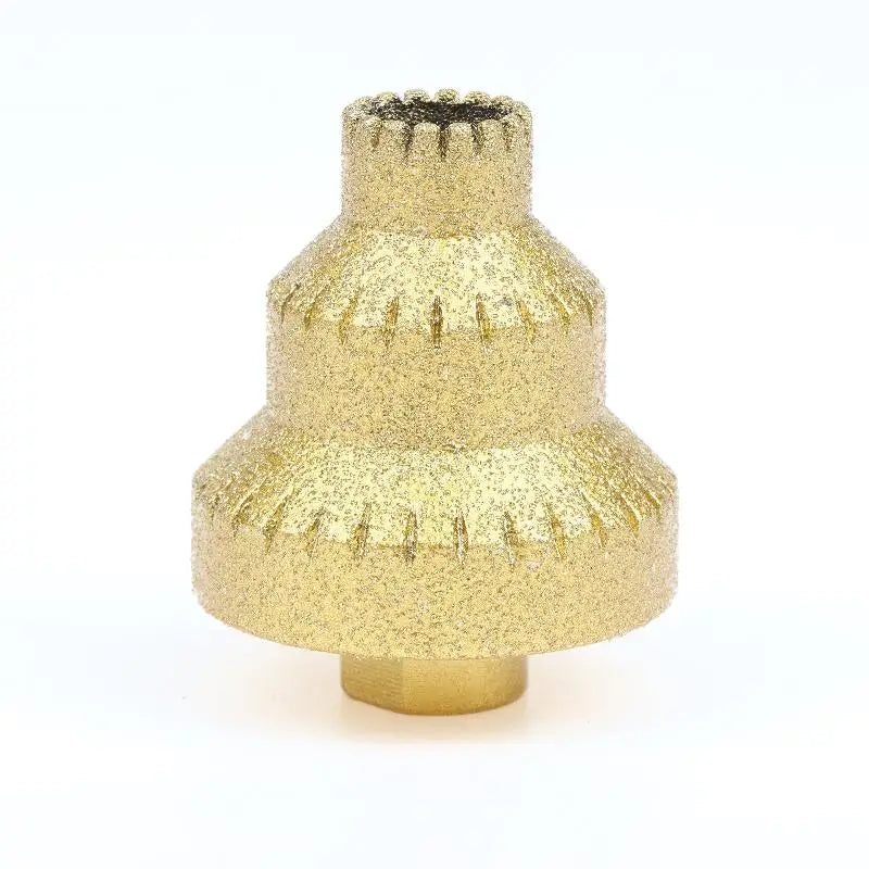 M10 Sawtooth Brazed Step Reaming Drill – Stone Hole Opener