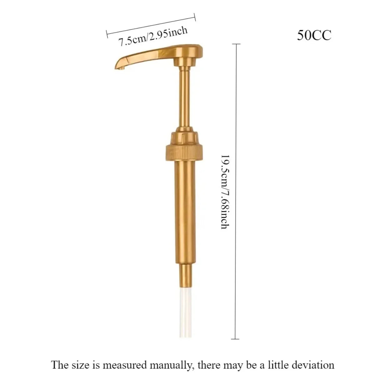 Syrup Pump Dispenser for Coffee – Lockable & Precise Pour