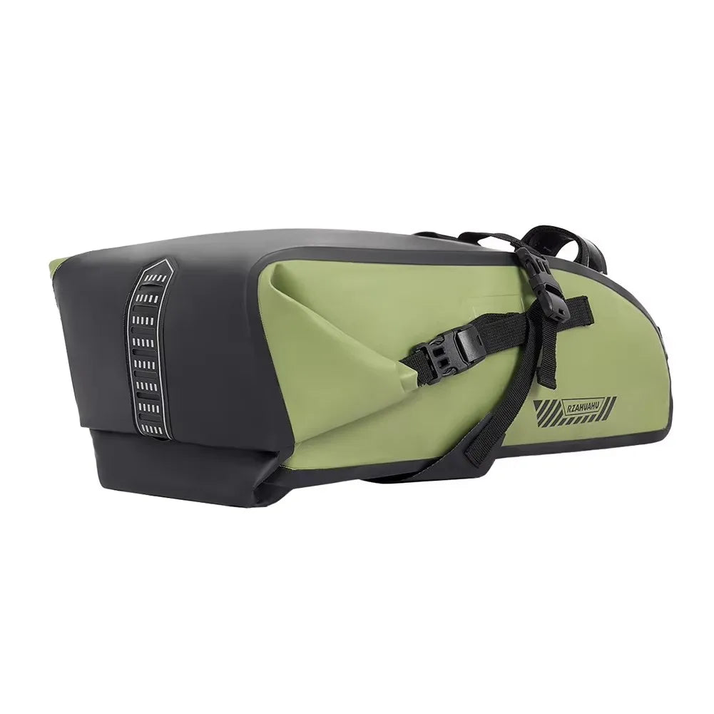 10L Waterproof Bike Seat Bag – Large Saddle Storage Pouch