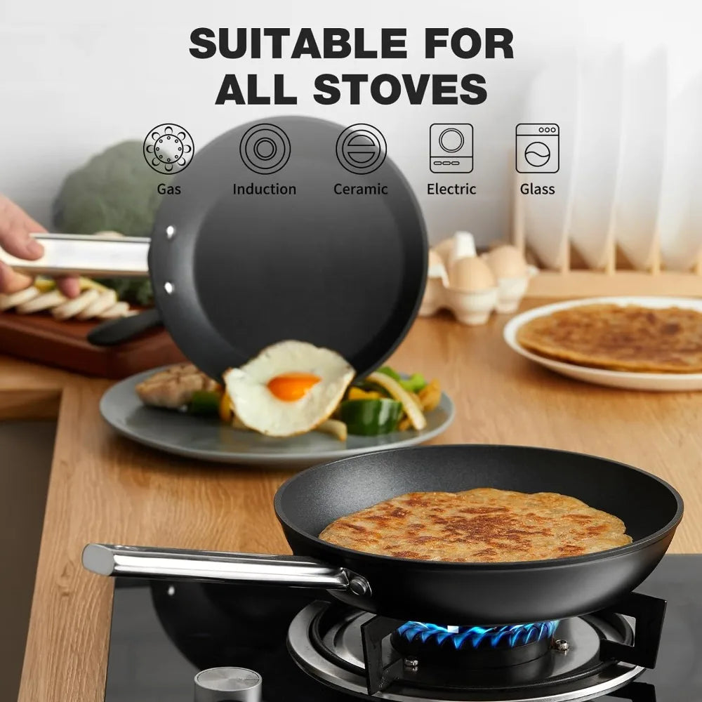 Koch Systeme CS 9.5" Plasma Nonstick Skillet | 24cm Frying Pan