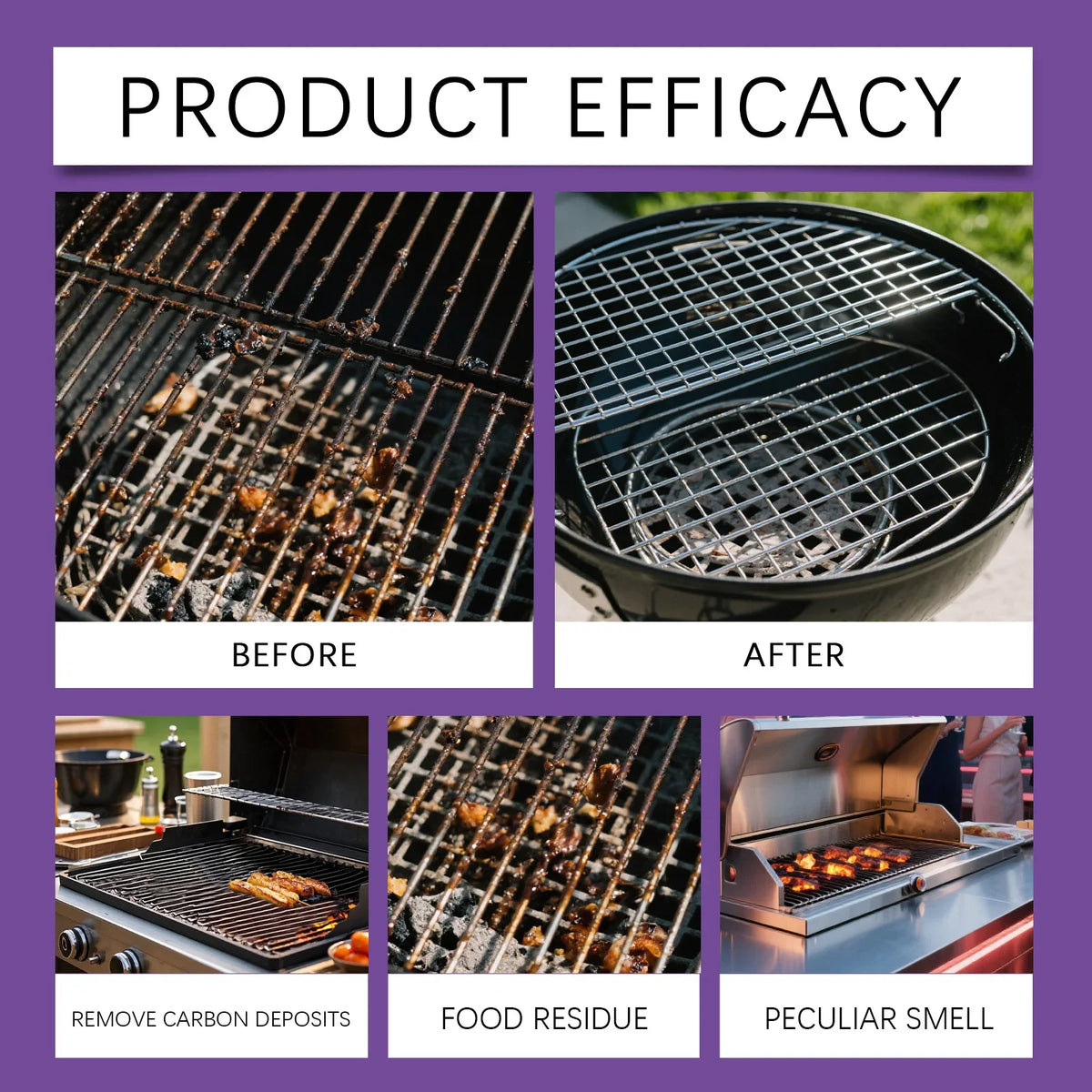 JAKEHOE BBQ Grill Cleaner Degreaser Spray | 120ml Multi-Surface