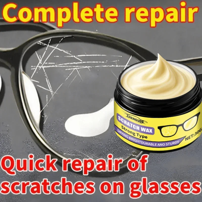 Eyeglass Lens Scratch Repair Kit – Restores Clarity & Shine