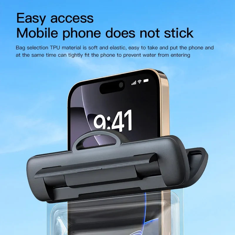Rocoren Waterproof Phone Case Bag – Universal iPhone & Samsung