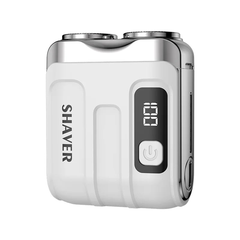 R-18 Mini Portable Electric Shaver – IPX7, LED, Type-C USB