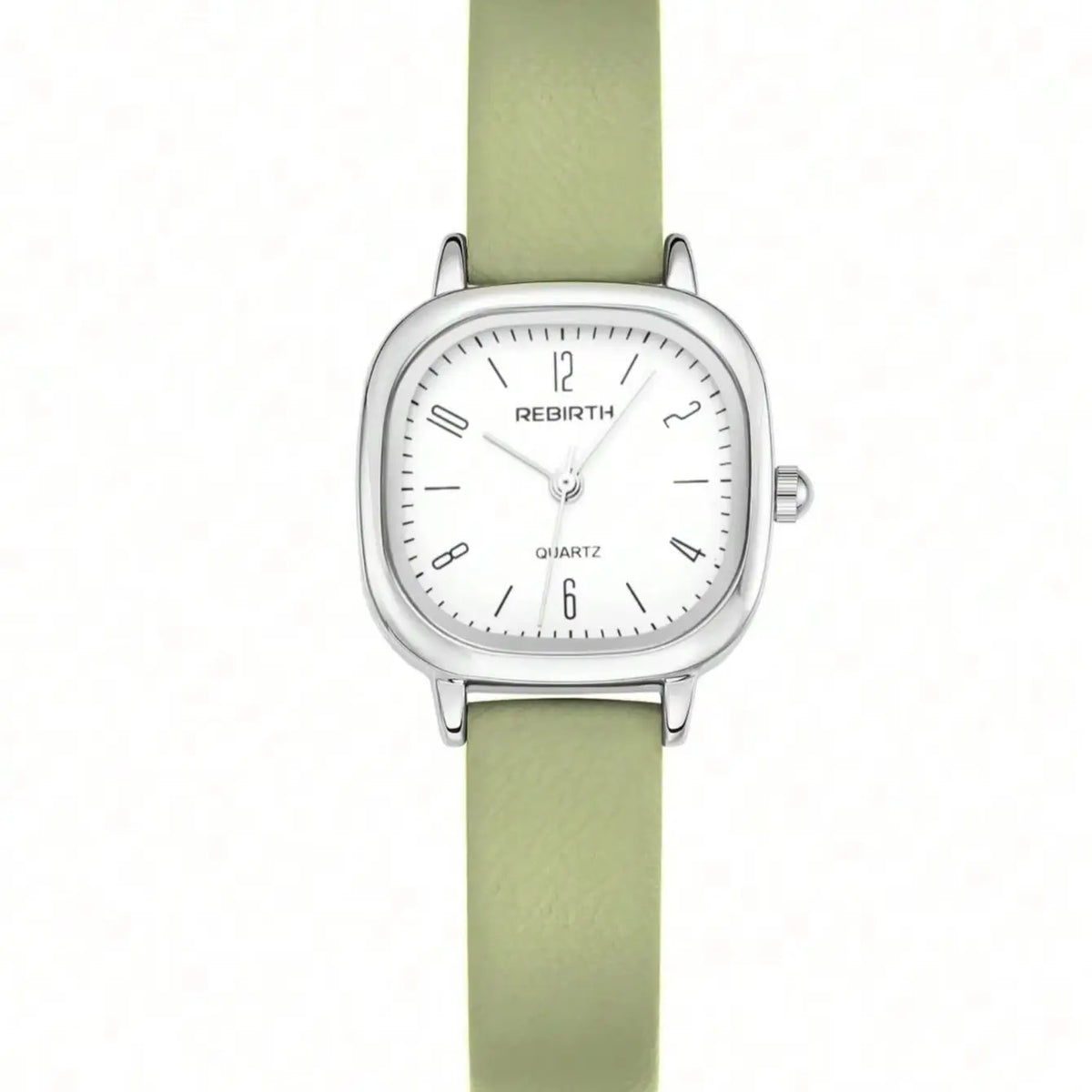 REBIRTH Roman Scale Quartz Watch | Leather Band, Water-Resistant