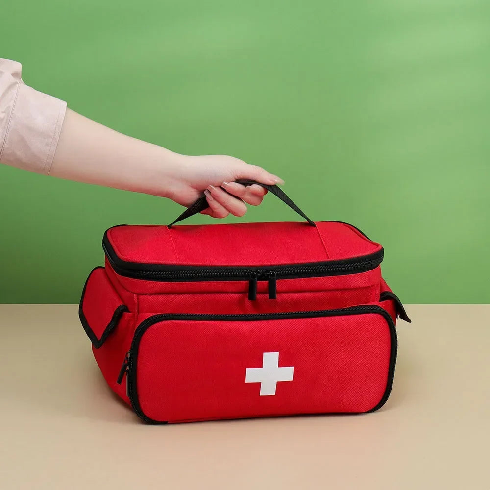 Waterproof First Aid Kit Bag – Portable Medicine Organizer